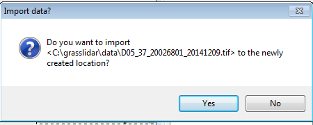 Import file dialog