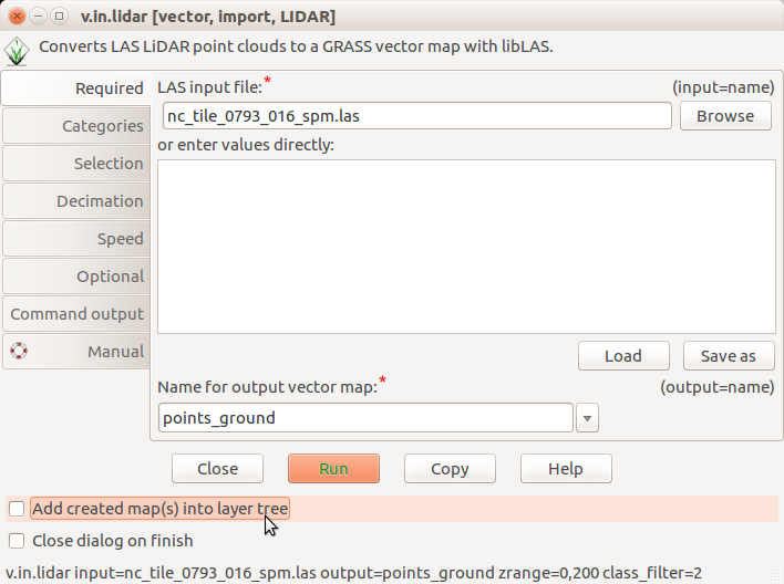 File:V.in.lidar dialog do not add into layer tree.png
